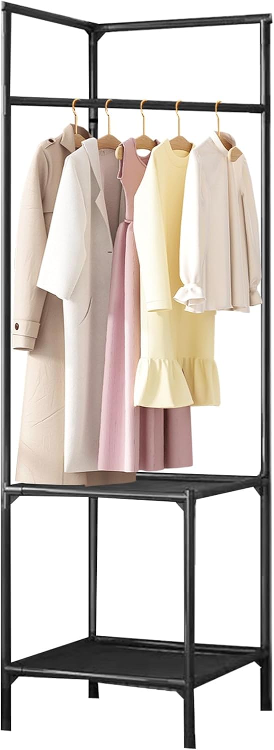Multipurpose Corner Coat Rack
