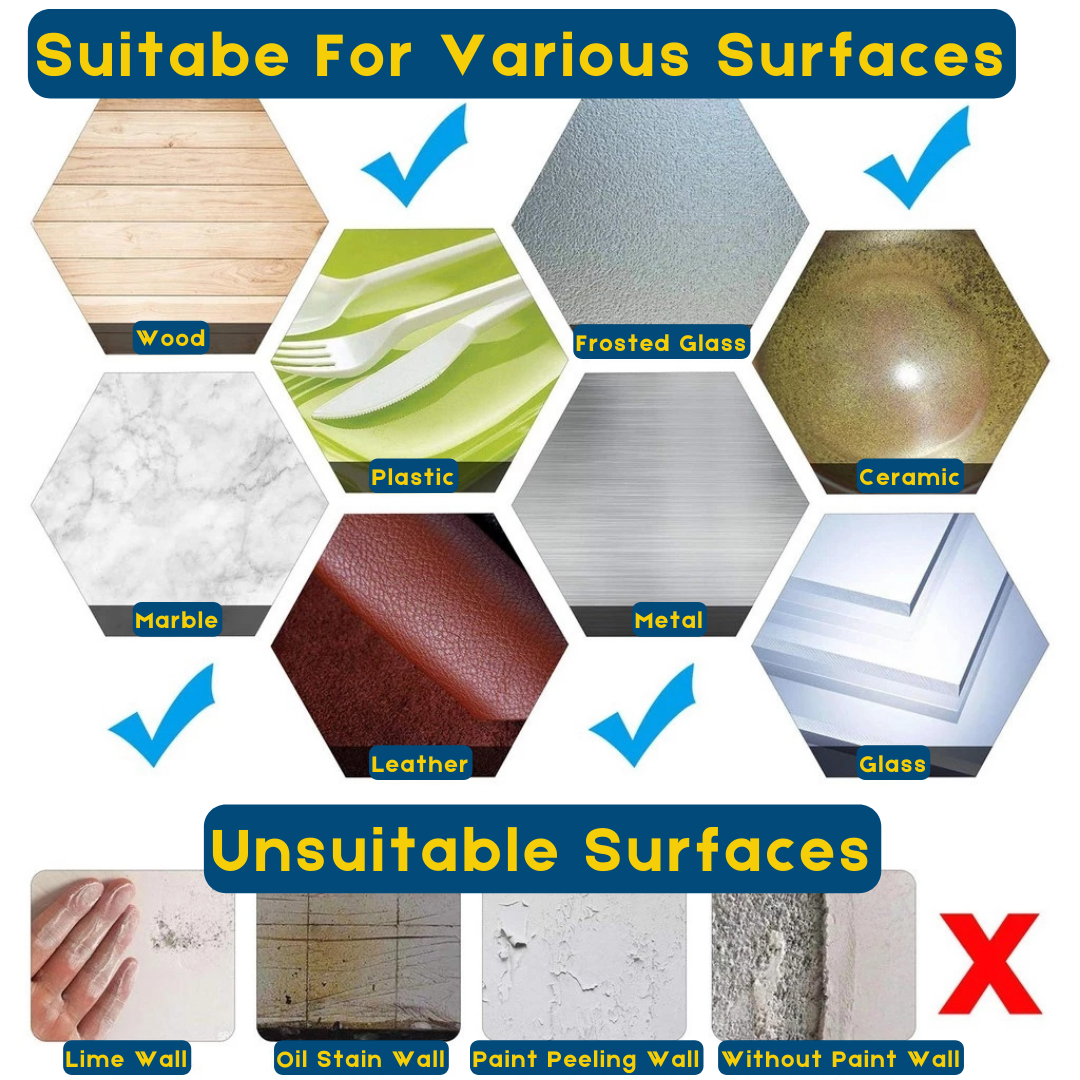 Double-Sided Strong Tape (3m) - Pack of 2