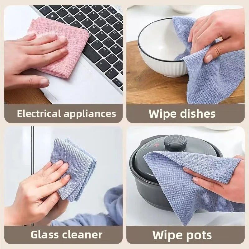 Reusable Microfiber Cleaning Cloth