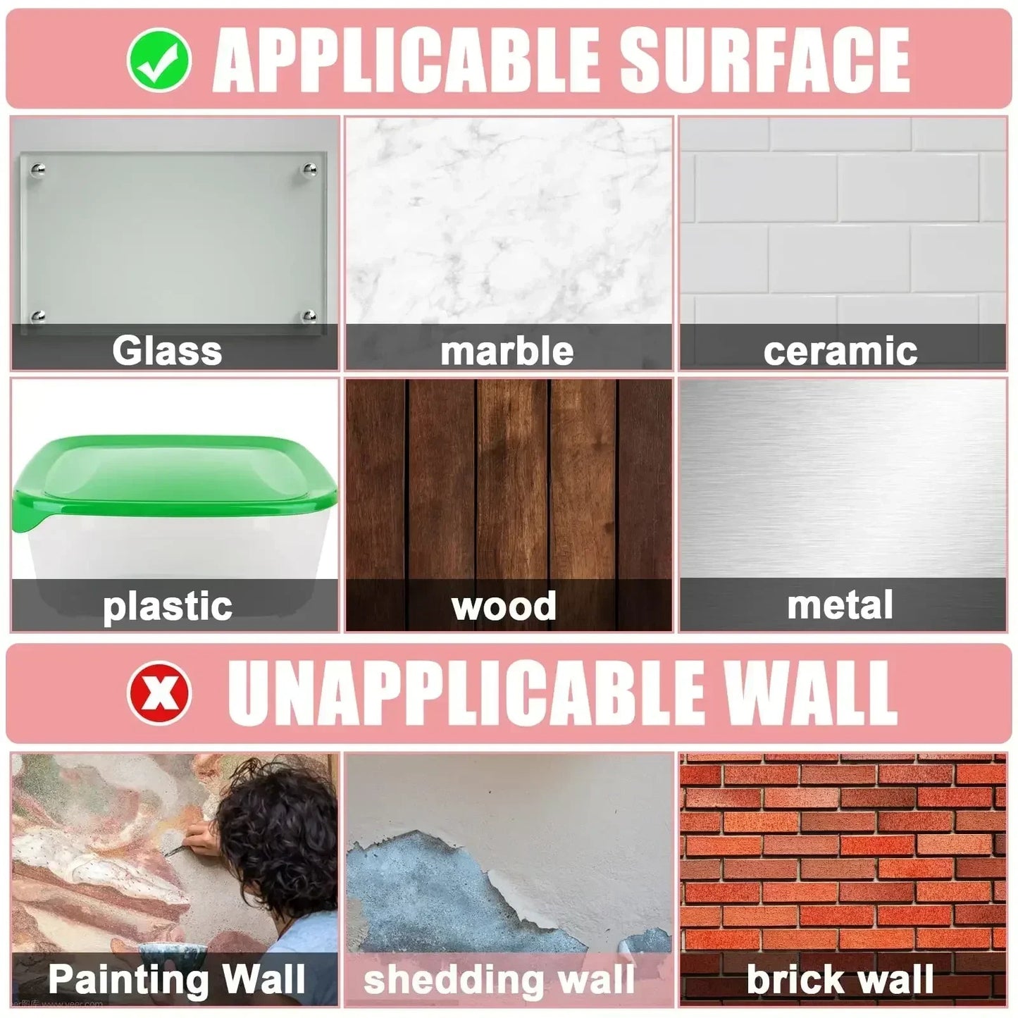 Multifunctional Double Sided Adhesive Tape (Pack of 3)