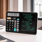 2 in 1 Calculator with Notepad with Pen