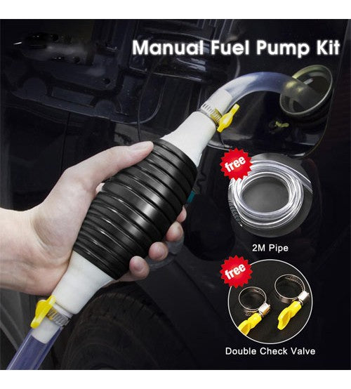 Manual Fuel Hand Pump Transfer Kit - (IMPORTED)