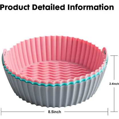 Reusable Air Fryer Silicone Liners (Pack of 2)