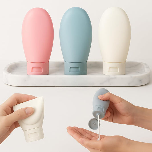 Portable Lotion Container Pack of 3