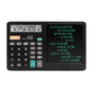 2 in 1 Calculator with Notepad with Pen