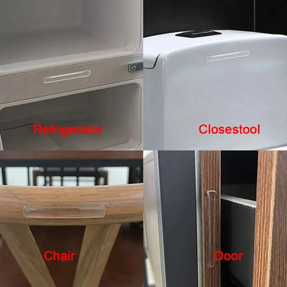 Silicon Anti Slip Self Adhesive wall protector (10 Strips)