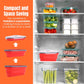 Pizza Storage Container With 5 Serving Trays
