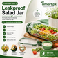 Fresh Vault Luxe Leakproof Salad Jar