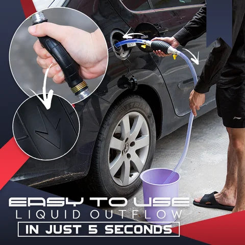 Manual Fuel Hand Pump Transfer Kit - (IMPORTED)