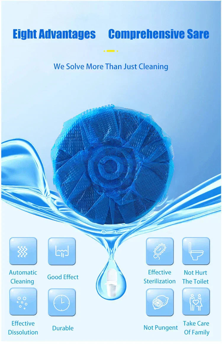 Powerful Toilet Cleaning Tablets - Imported