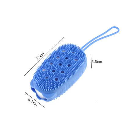 Silicone Scrubbing Bath Brush