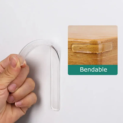Silicon Anti Slip Self Adhesive wall protector (10 Strips)