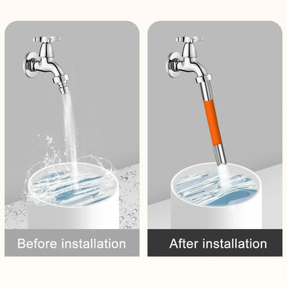 360-Degree Rotating Adjustable Faucet Extender