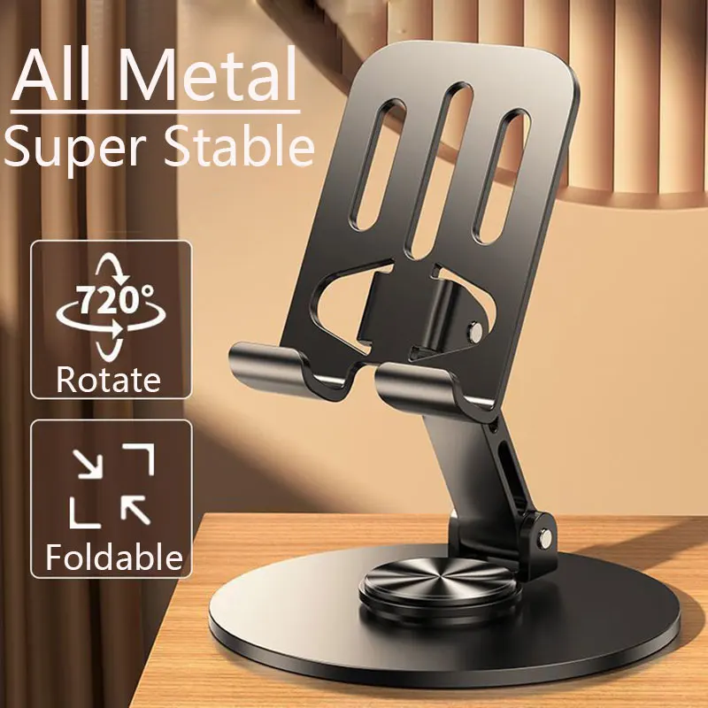 Foldable 360 Rotation Mobile Phone Holder Universal Bracket