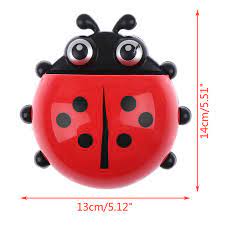 ladybug toothbrush holder