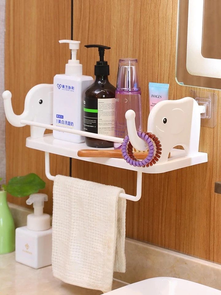 WALL MOUNTED ELEPHANT RACK WITH TOWEL HOLDER – Discounterz