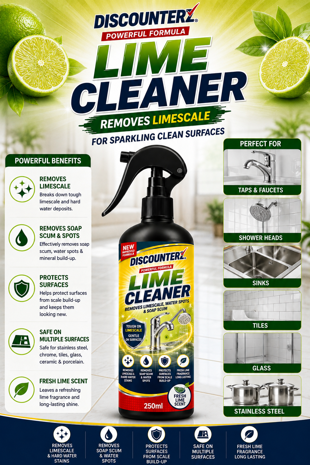 Discounterz Lime Cleaner