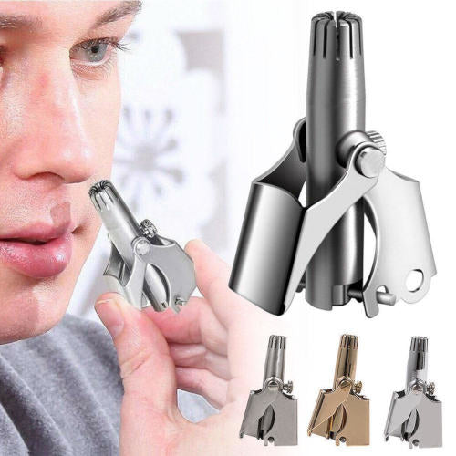 Stainless Steel Manual Nose Trimmer