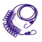 Elastic Clothesline Rope with Clips