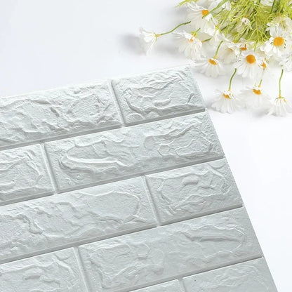 Self-Adhesive 3D Brick Wall Sheet