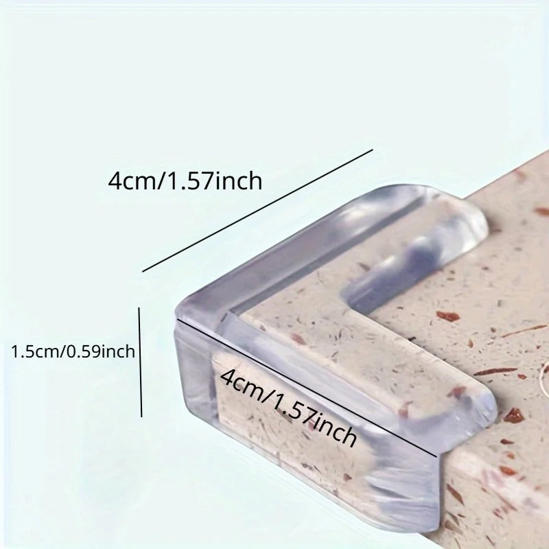 Silicone Table Corner Protector (Pack of 12)