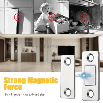 Magnetic Door Closer (Pack of 4)