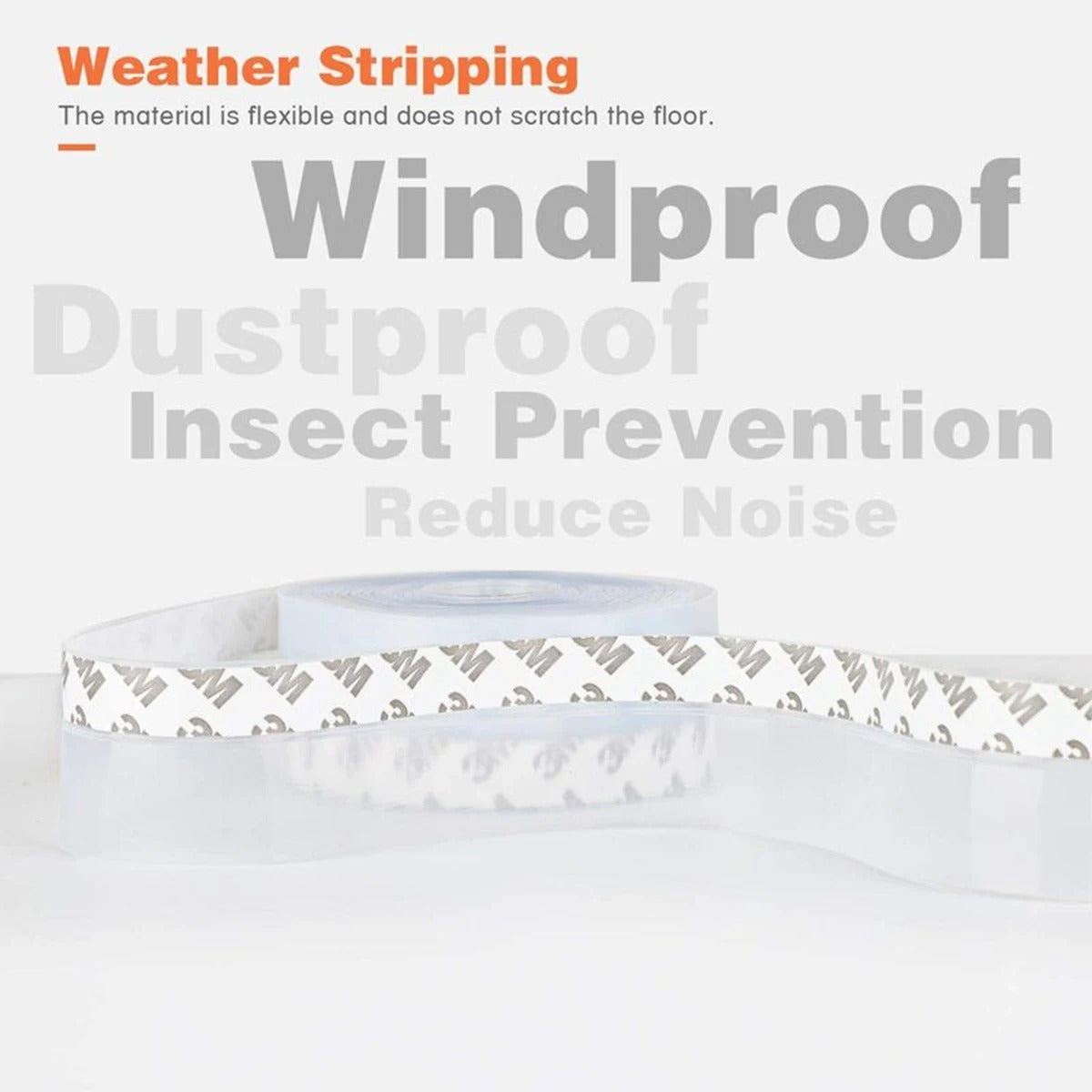Door Window Sealing Tape (Pack of 2)