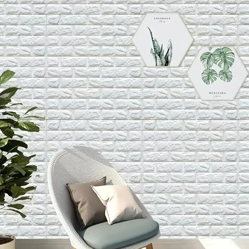 Self-Adhesive 3D Brick Wall Sheet