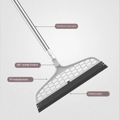 Magic Rotatable Bathroom Wiper And Broom