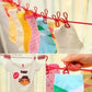 Elastic Clothesline Rope with Clips