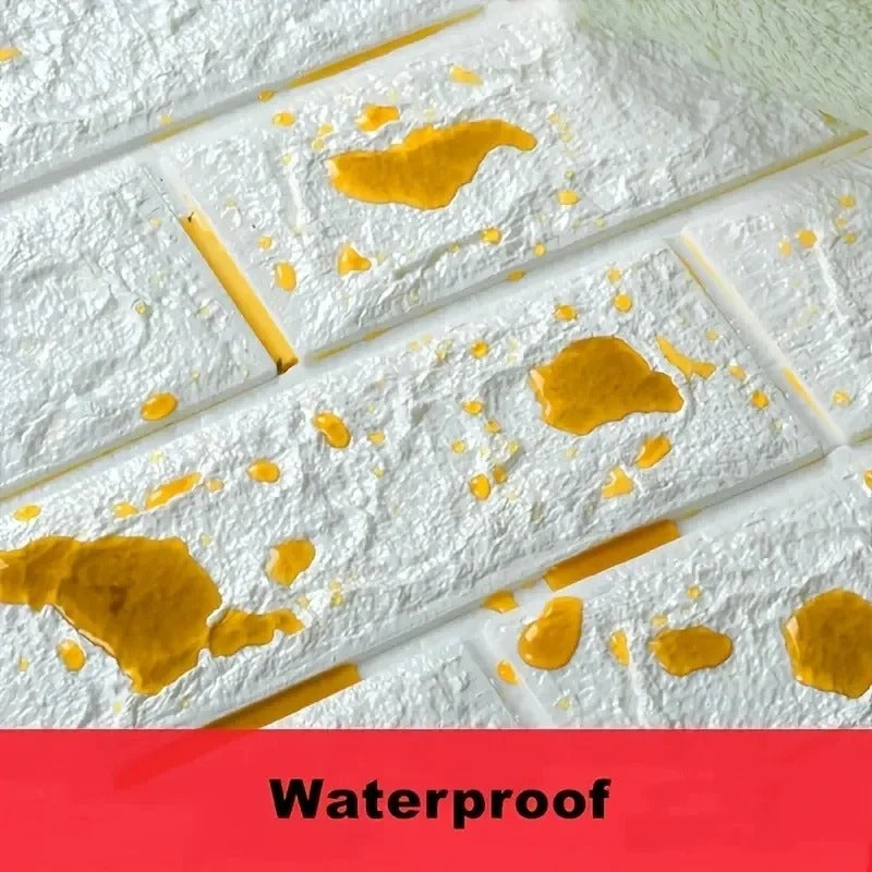 Self-Adhesive 3D Brick Wall Sheet
