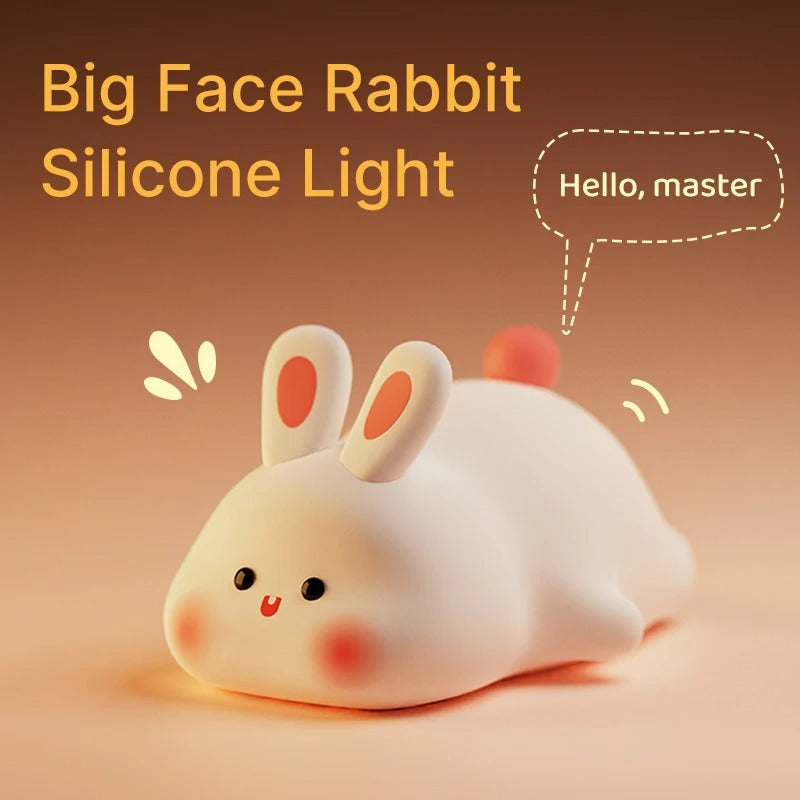 Cute Rabbit Silicone Lamp