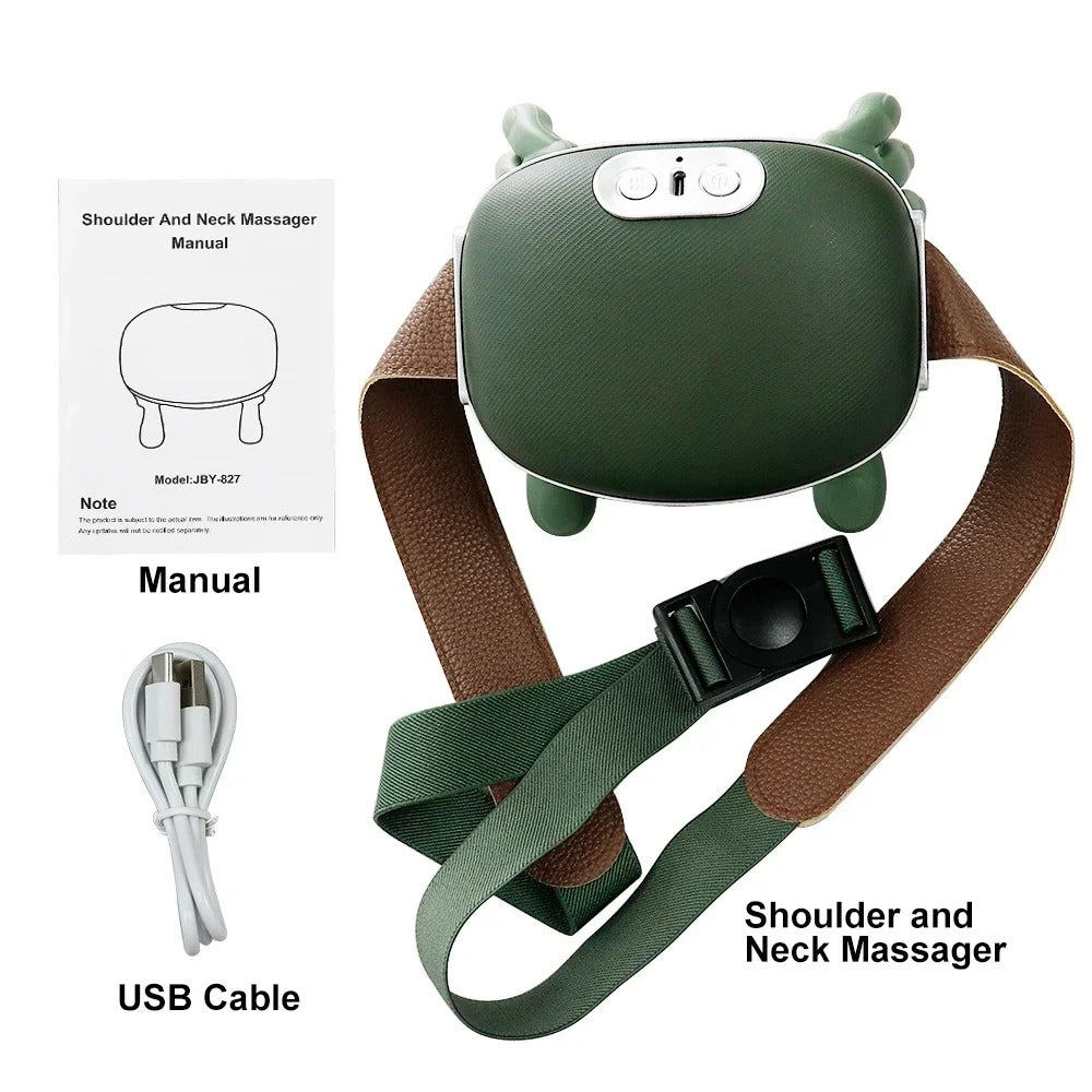 Shoulder and Neck Massager 3-Speed Heated Kneading (Original & Premium Quality)